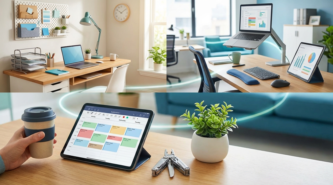 What are the most effective daily hacks for home and work